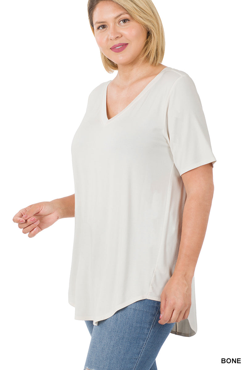 COOL TOUCH V-NECK TEE