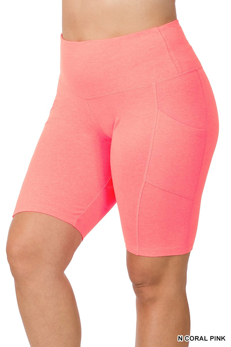 BIKE SHORTS WITH POCKETS