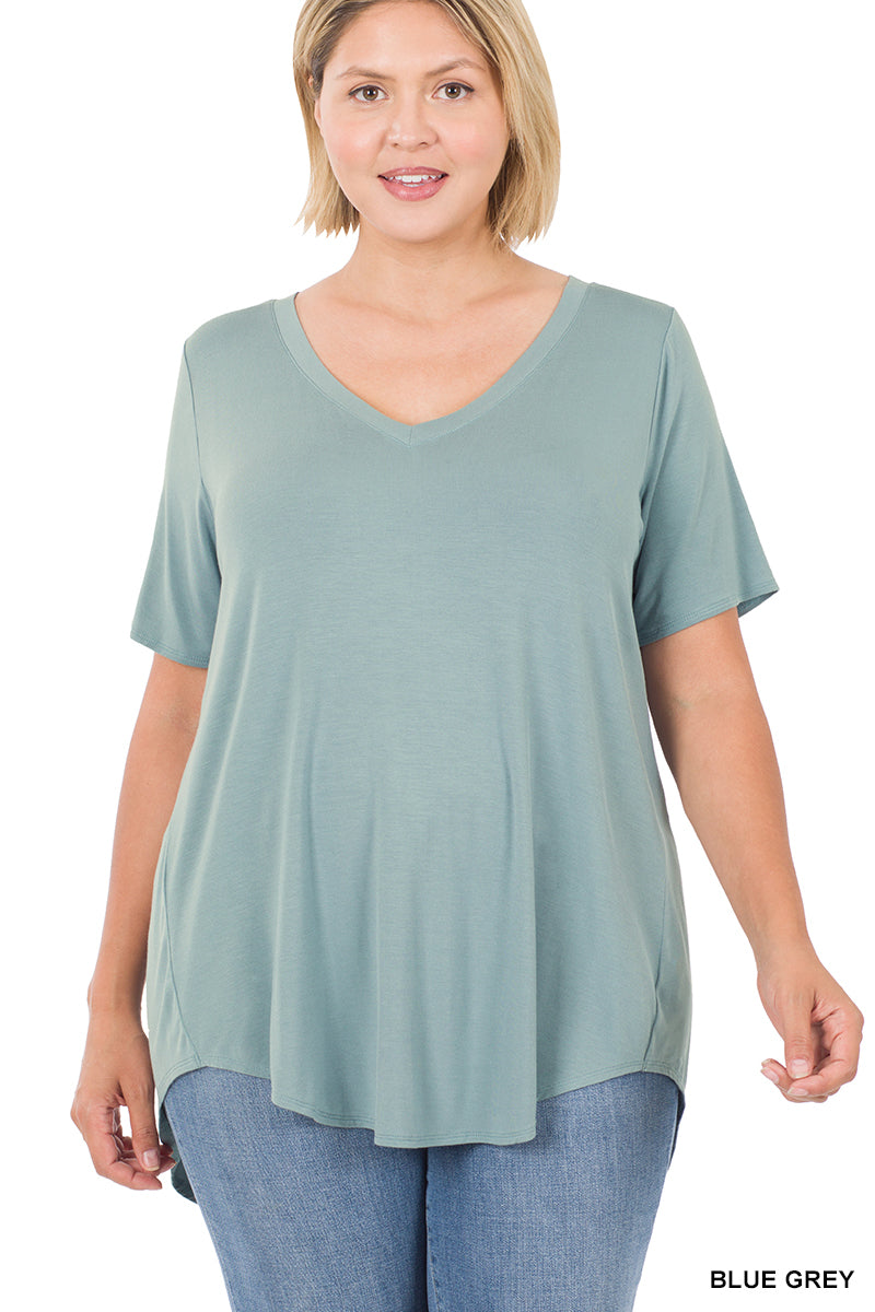COOL TOUCH V-NECK TEE
