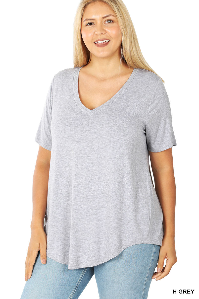 COOL TOUCH V-NECK TEE