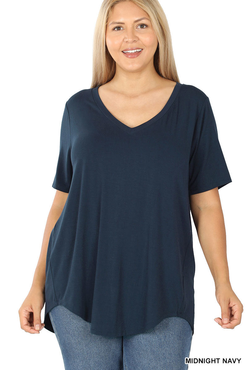 COOL TOUCH V-NECK TEE