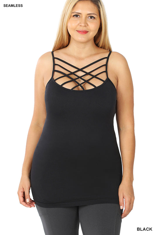 SEAMLESS STRAPPY CAMI
